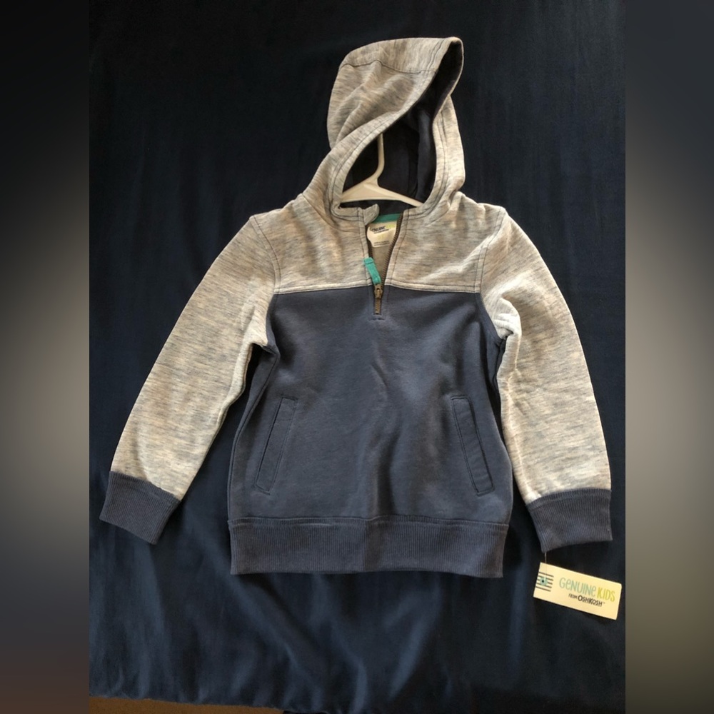 Gymboree Kids Pullover Hooded Sweatshirt 5T